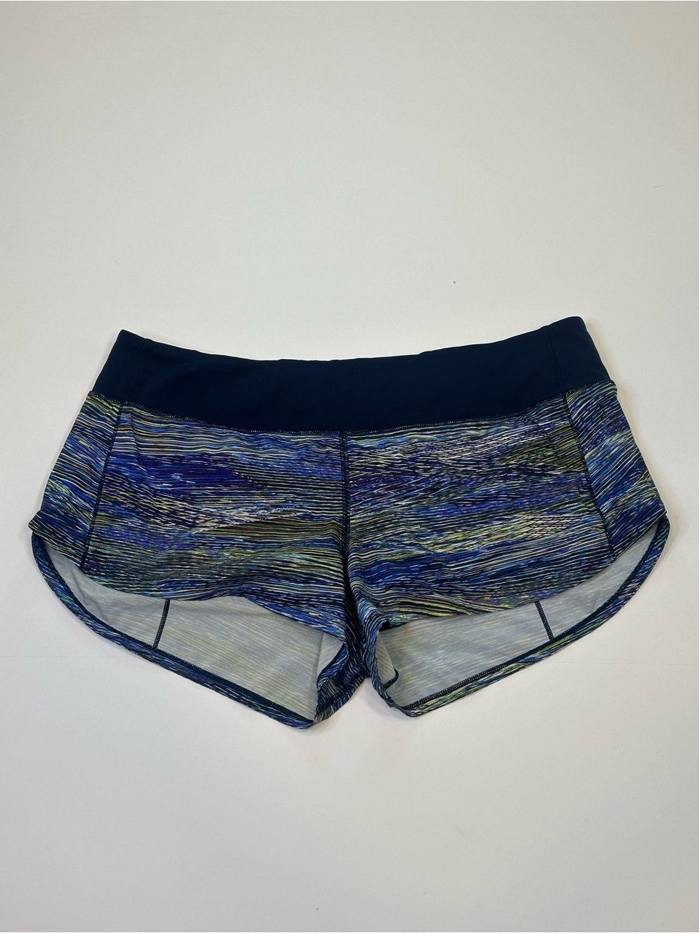 Lululemon Speed Up Shorts 2.5” | Interconnect Blue Multi/True Navy | 10